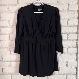 Motherhood Top with 3/4 Length Sleeves.